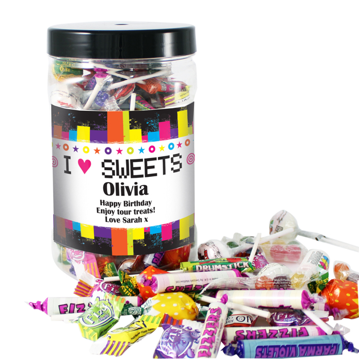 Rainbow Large Sweet Jar